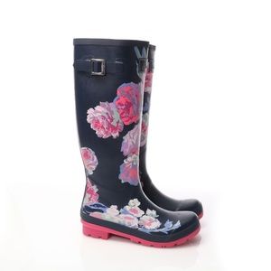 Joules Floral Wellies